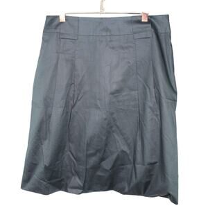 Akris Punto Jersey Pencil Skirt Lightweight Knee Length Navy Blue US 10